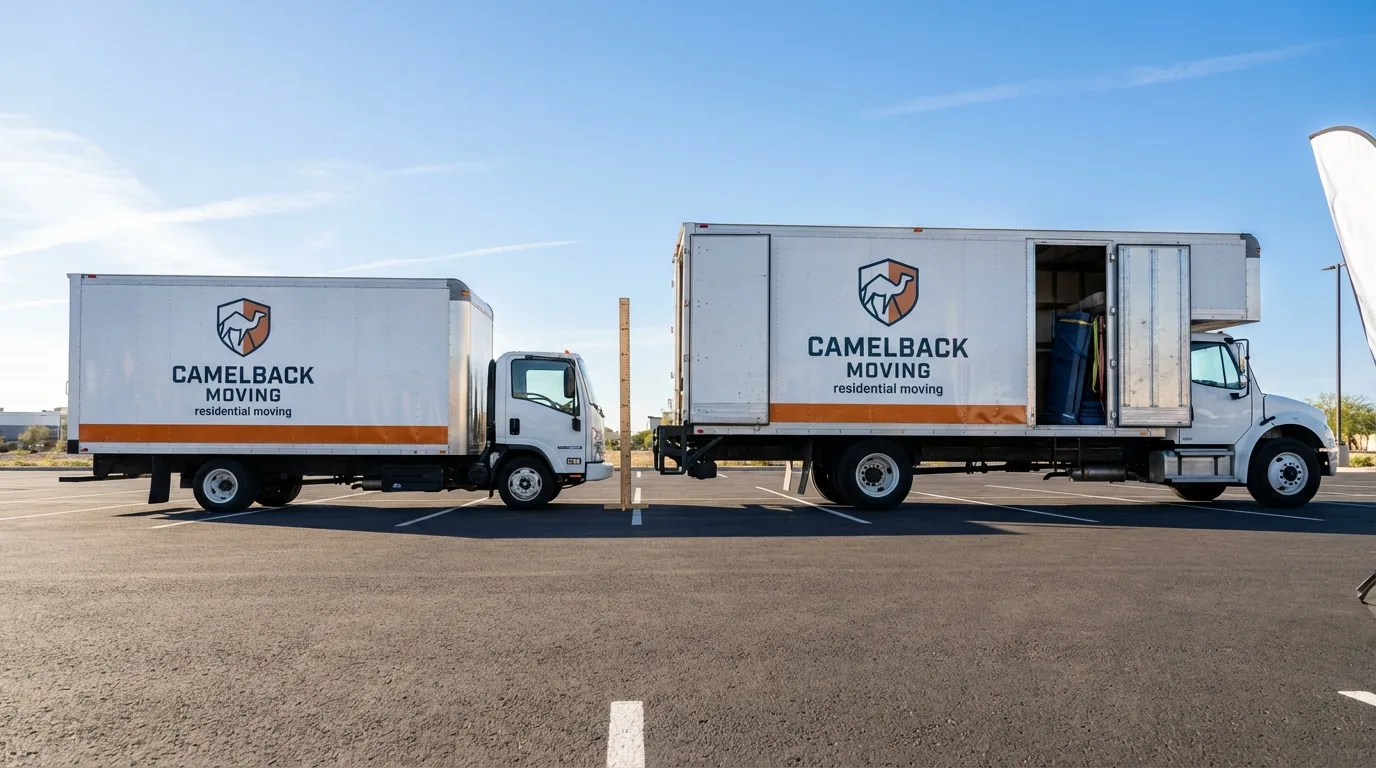 Moving truck size capacity guide in Toledo